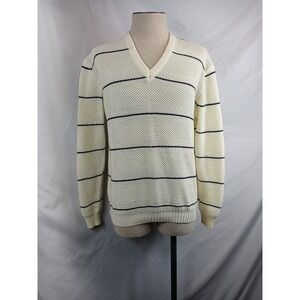 VTG Grand Slam Munsingwear Sweater Mens Size Large V -Neck 70's Pullover Sweater
